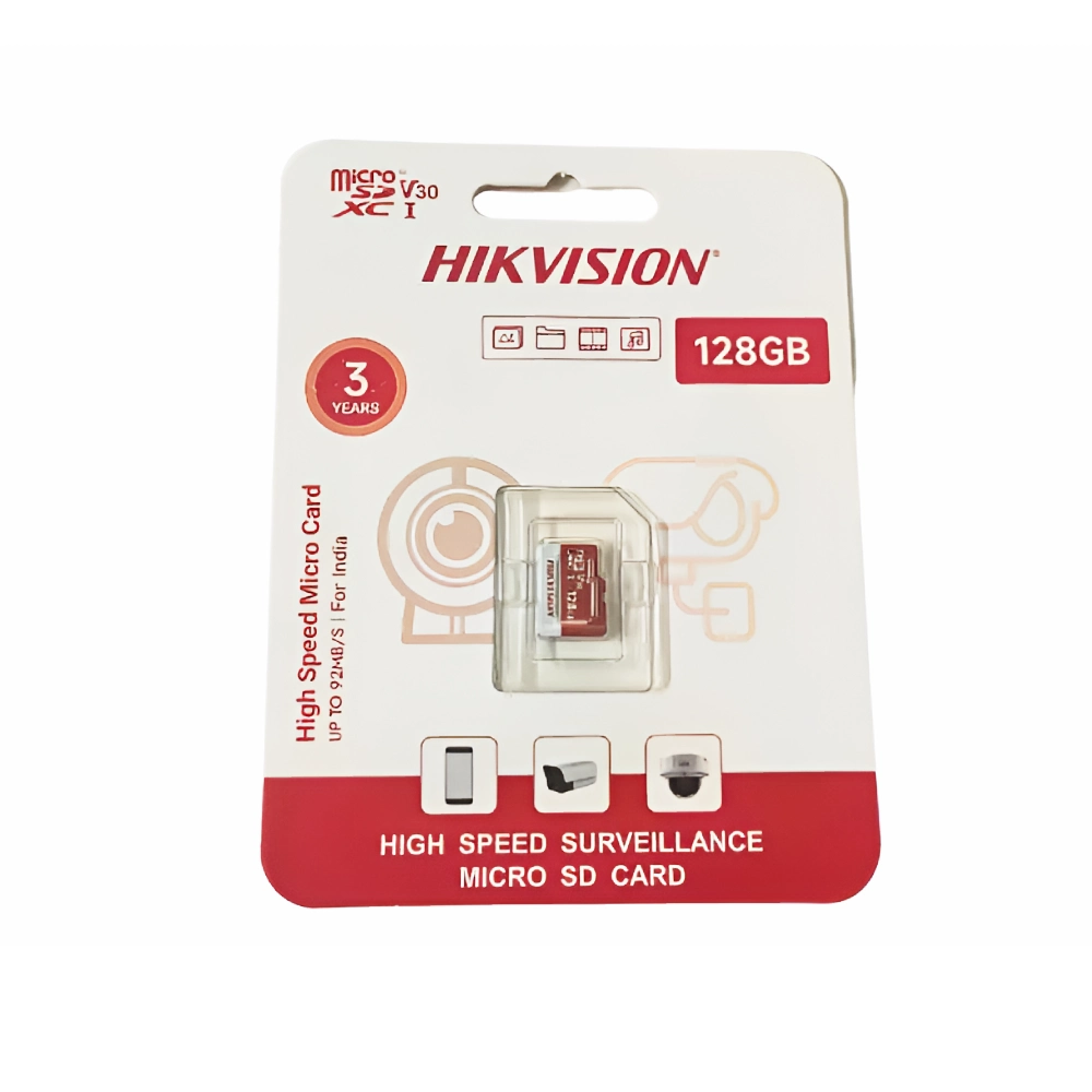 Hikvision Micro SD Card 128GB For CCTV Camera and Smart Phone